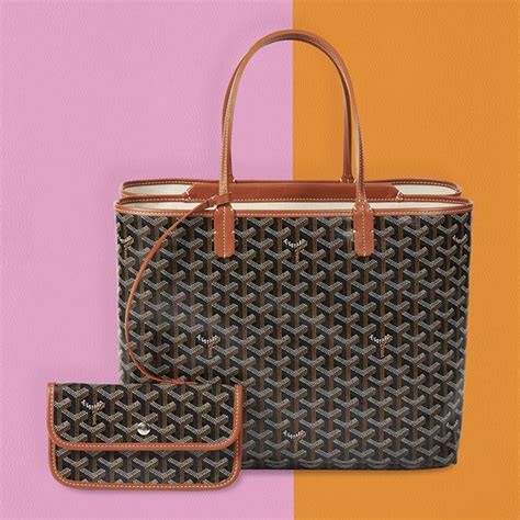 pink goyard makeup bag|goyard isabelle bag price.